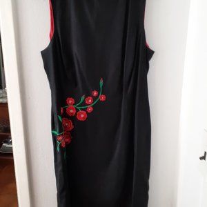 Designer Jackie Bernard Sexy Black Geisha Dress 10